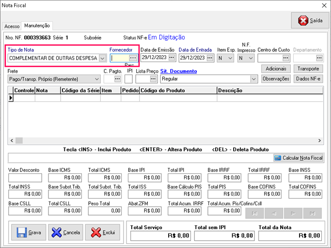 Nenhuma imagem disponível