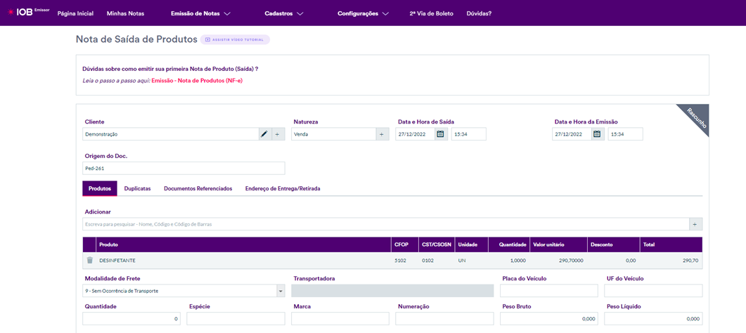 Nenhuma imagem disponível