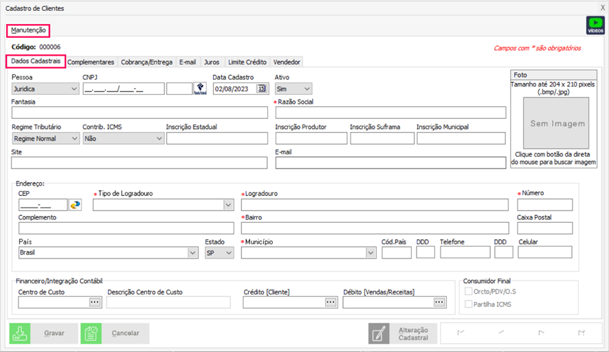 Nenhuma imagem disponível
