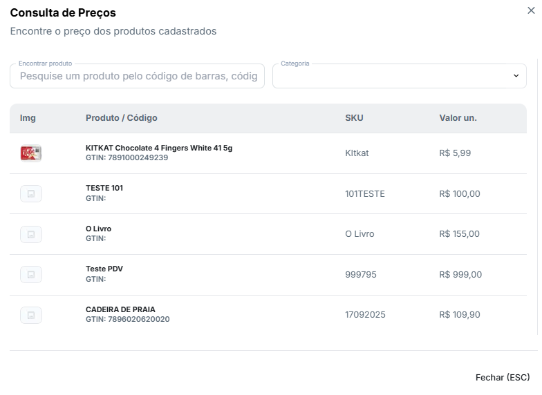 Nenhuma imagem disponível