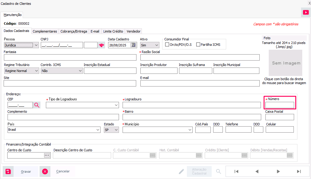 Nenhuma imagem disponível