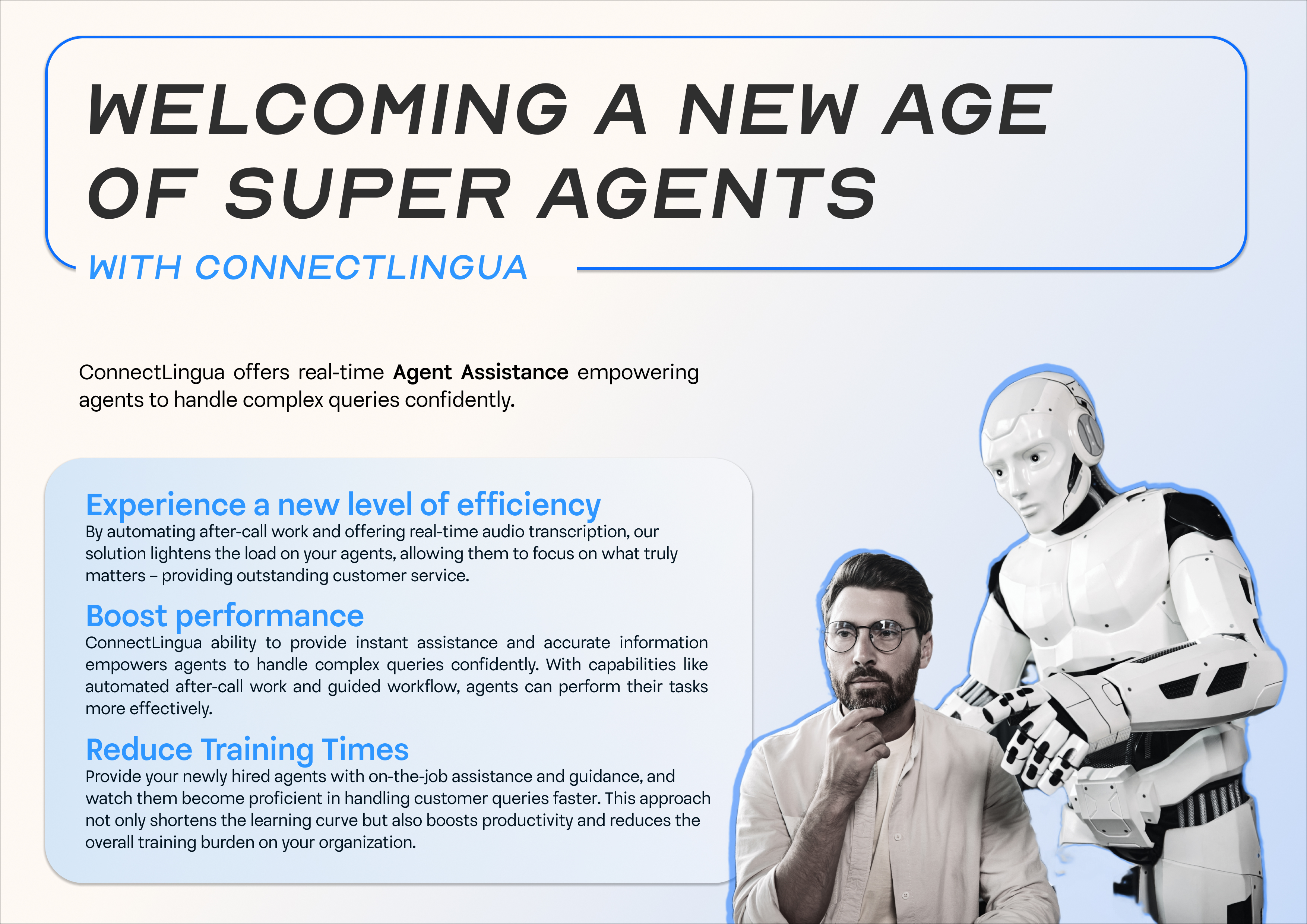 Improve Agent Handling Time (AHT) Agent-Focused Interface ROI ...