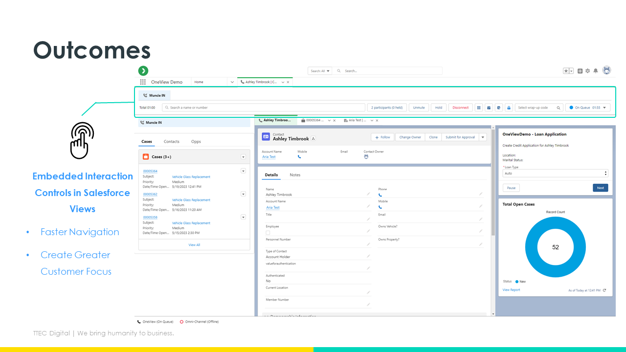 Oneview Statement Examples Key Operational Details: